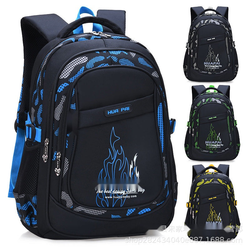 Flame Series School Backpacks – Sporty & Bold Design