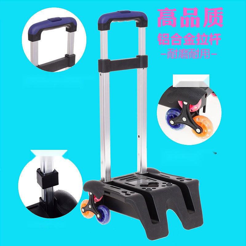 Colorful Foldable Trolley Base for School Bags
