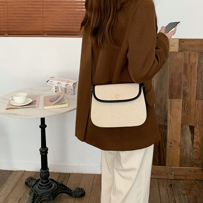 Meina Canvas Shoulder Bag – Stylish & Versatile
