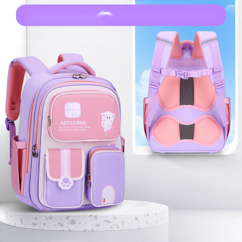 Cute & Creative School Bags for Kids – British Style with Space & Animal Themes