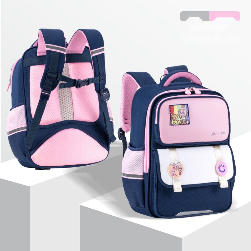 Huacheng Girls’ Rolling Backpack – Pink & Stylish