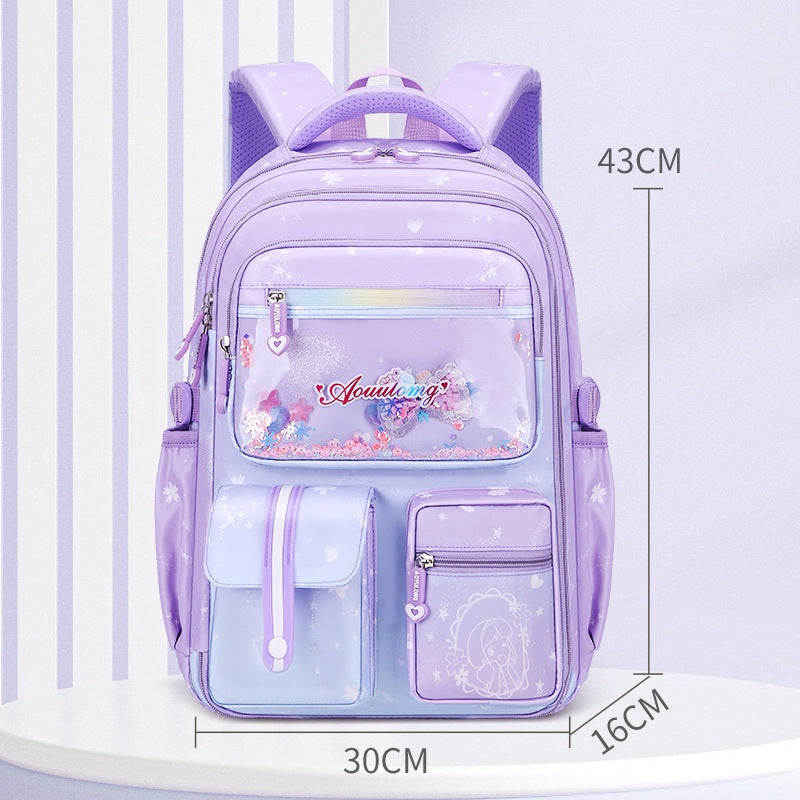 Aquaidong Dreamy Pastel Backpacks for Girls