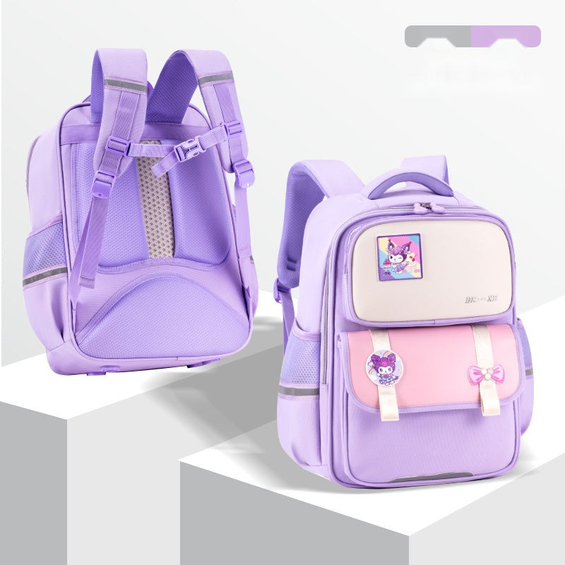 Huacheng Girls’ Rolling Backpack – Pink & Stylish