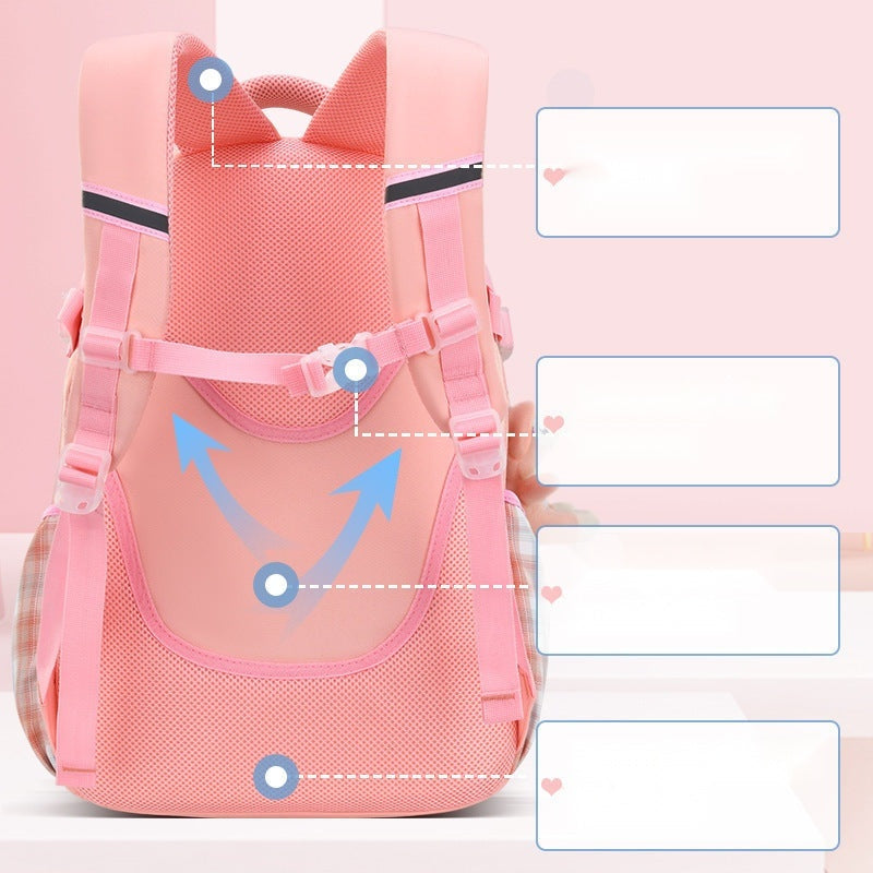 Stylish Multi-Pocket School Bags
