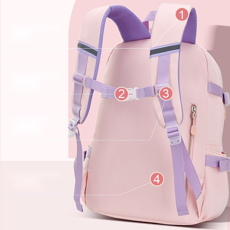 Bunny School Backpacks for Girls – Glitter & Plush Charm