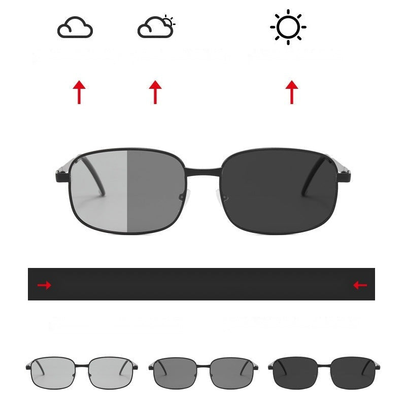 Foldable Color-Changing Sunglasses