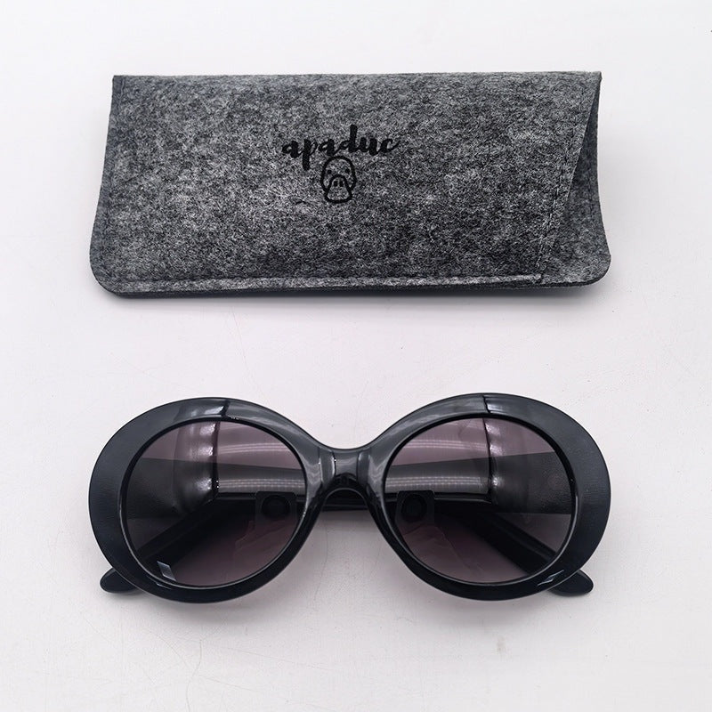 Trendy Retro Oval Sunglasses for Kids