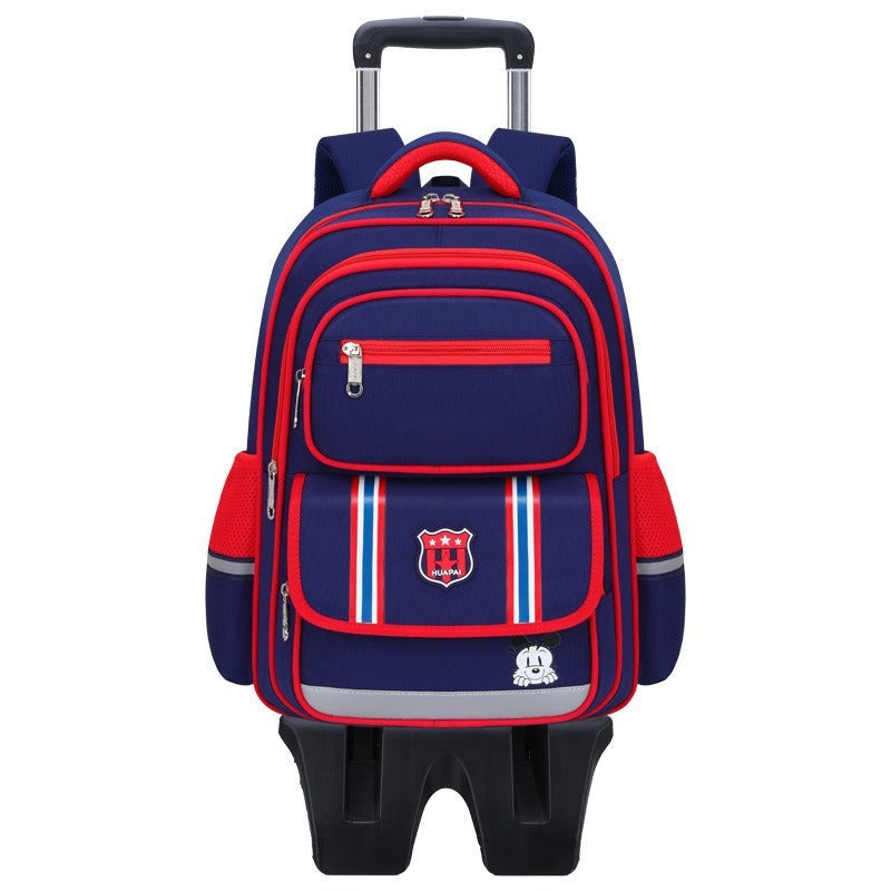 Kids’ Rolling School Backpack – Sporty & Durable