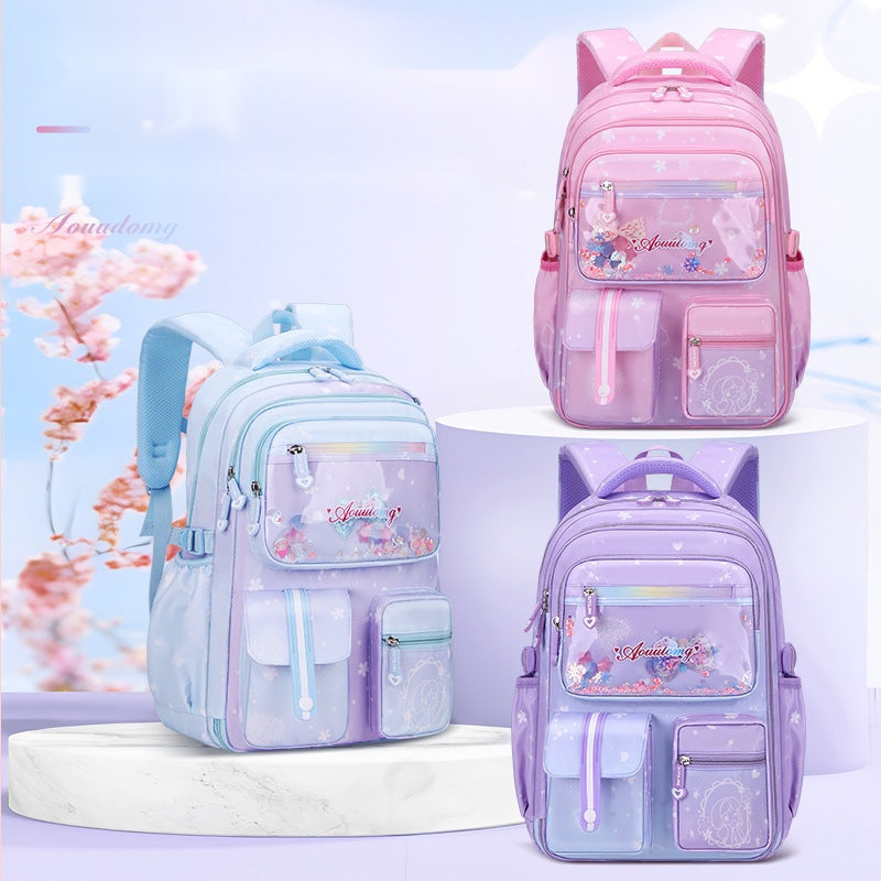 Aquaidong Dreamy Pastel Backpacks for Girls