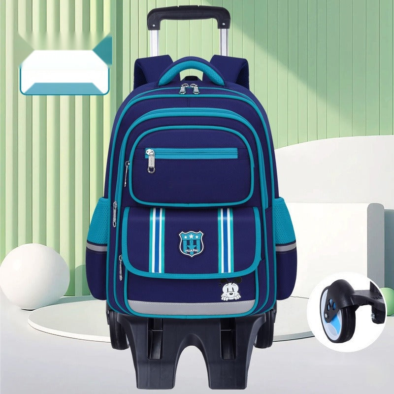 Kids’ Rolling School Backpack – Sporty & Durable