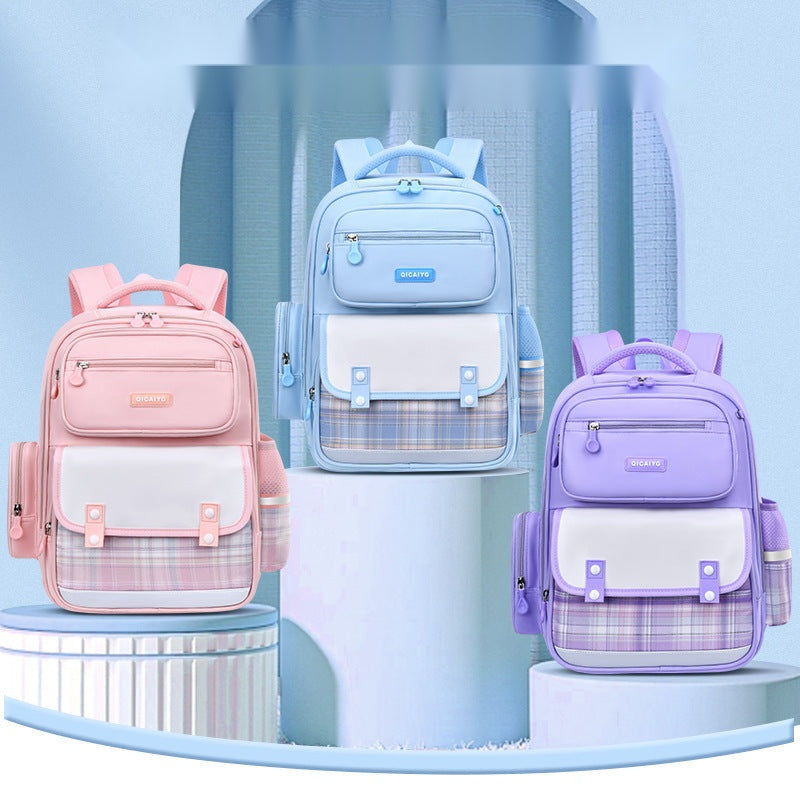 Elegant Pastel School Backpacks for Girls