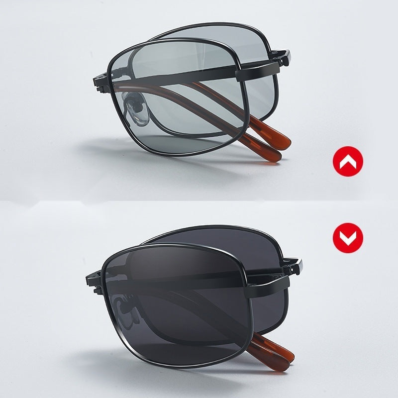 Foldable Color-Changing Sunglasses