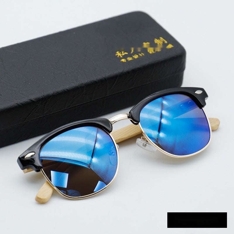 Fashionable Anti-UV Bamboo Sunglasses